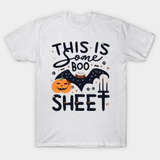 This Is Boo Sheet Ghost Funny Spooky T-Shirt